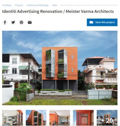 ArchDaily – Identiti Advertising Renovation